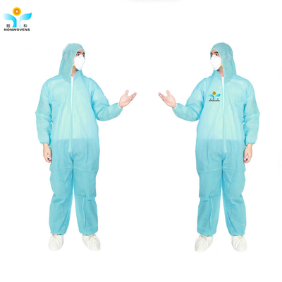 35GSM PPE Disposable Protective Wear Coverall Suit Clothing XL Polypropylene Material